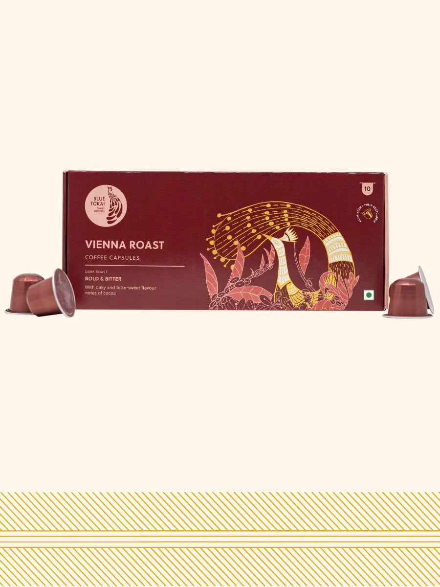 Blue Tokai - Vienna Roast Coffee Capsules (10 pcs)