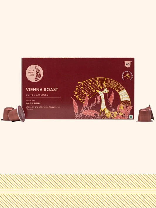 Blue Tokai - Vienna Roast Coffee Capsules (10 pcs)