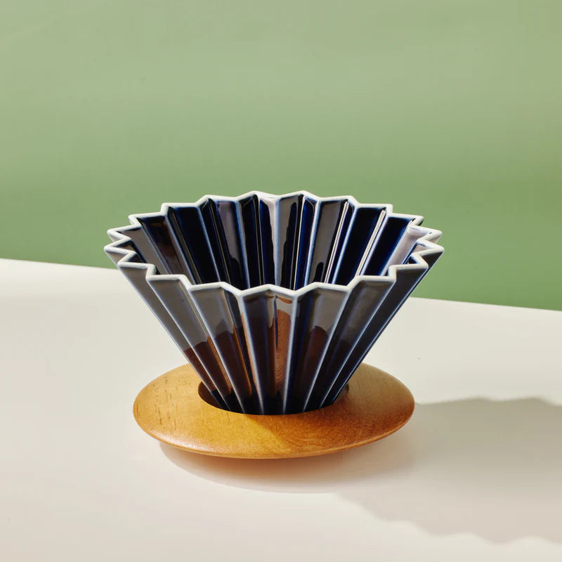 Ceramic Origami Style Pourover Coffee Dripper 2 - 4 Cups
