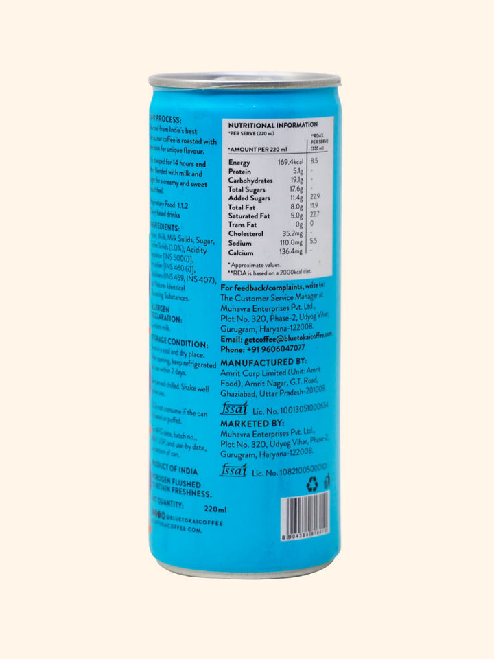 Blue Tokai - Classic Cold Coffee, 220ml