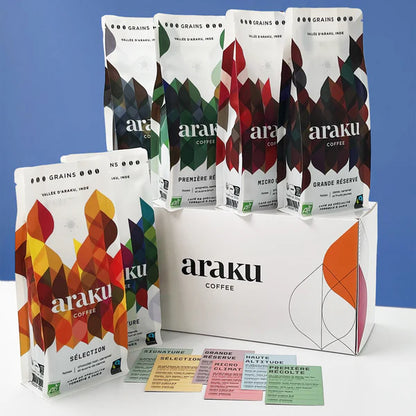 Araku Coffee Beans - 250g Pouch ( Signature, Grand Reserve, Micro Climate, Selection & Summer Edit )