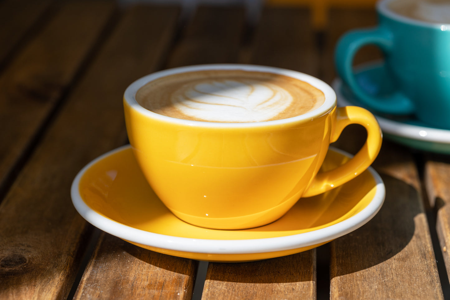 Cappuccino Ceramic Cup – Coffee Cup for Cappuccino & Latte, Premium Ceramic Coffee Mug, Cafe Style Cup, Durable Coffee Cup for Home & Cafe Use
