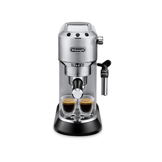 DeLonghi EC685 Espresso Coffee Machine – 15 Bar Pump Espresso Maker, Compact Cappuccino & Latte Machine, Stainless Steel Coffee Maker for Home