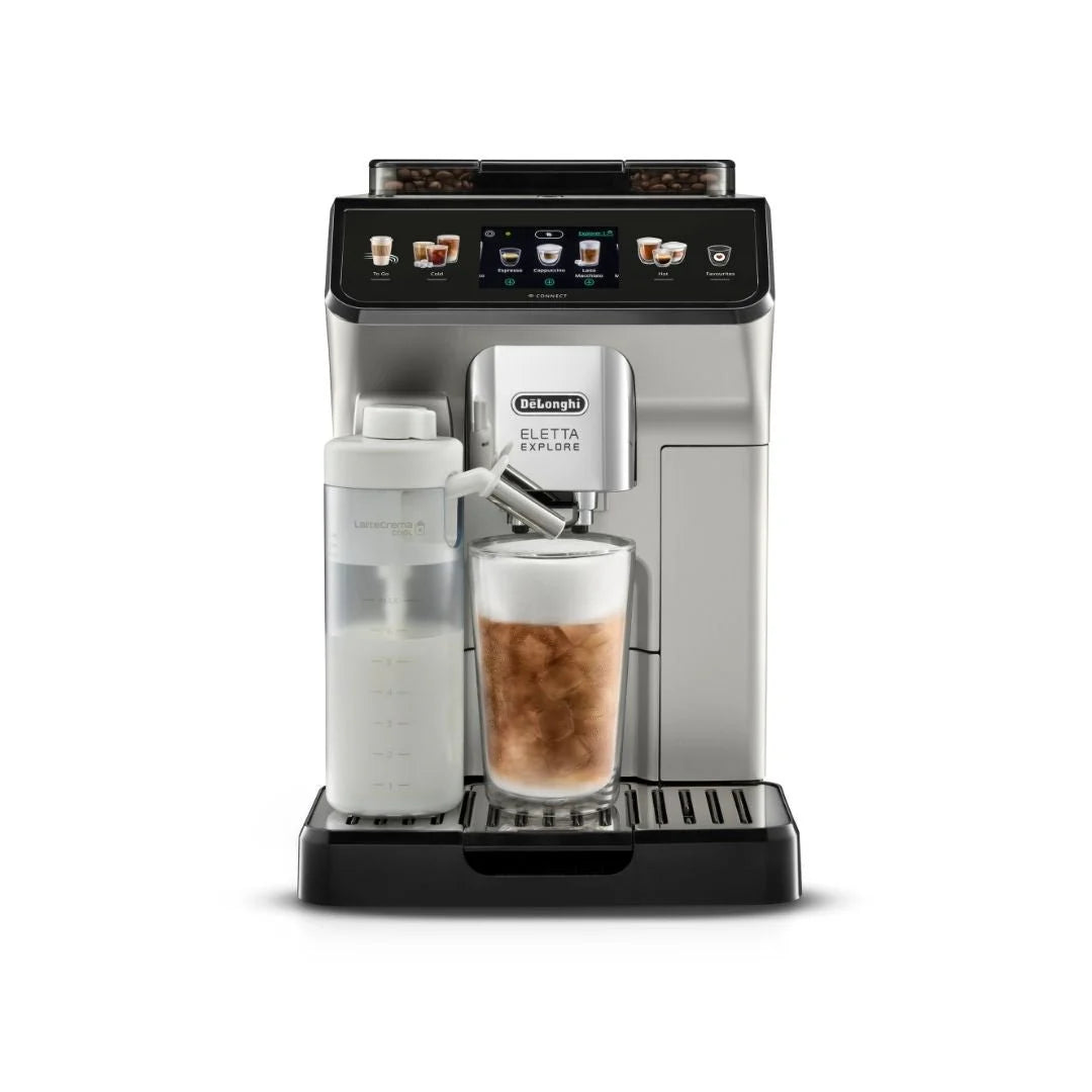 DeLonghi Eletta Explore ECAM450.65, Fully Automatic Coffee Machine - 19 Bar Italian Pump