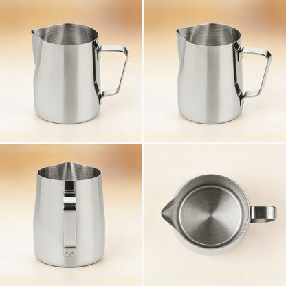 USS Milk Pitcher Stainless Steel – Barista Frothing Jug for Latte Art, Espresso Milk Steaming Pitcher