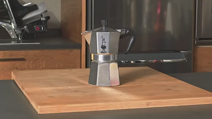 Bialetti Moka Pot Express Series – Italian Stovetop Espresso Maker, Aluminium Coffee Maker