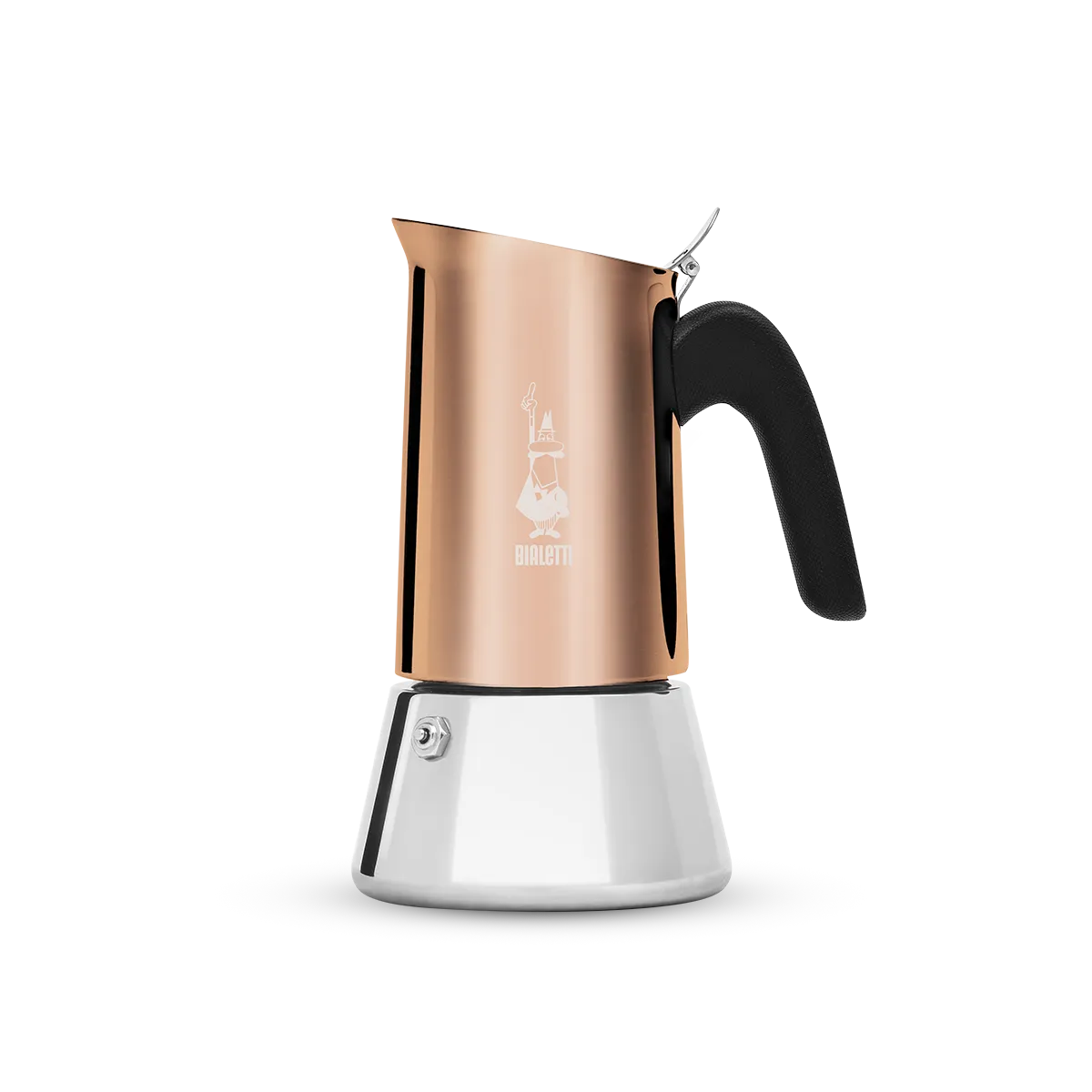 Bialetti Venus Rame Stainless Steel Stovetop - 2Cup & 4Cup